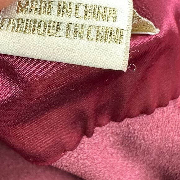 Jenny Yoo Lena One Shoulder Maxi Dress Hibiscus Size 16 - Picture 12 of 16